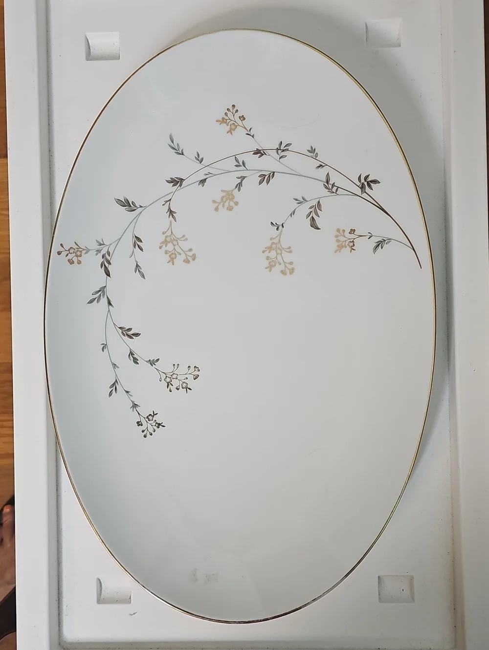 Vintage Noritake Oval Andera Pattern Platter